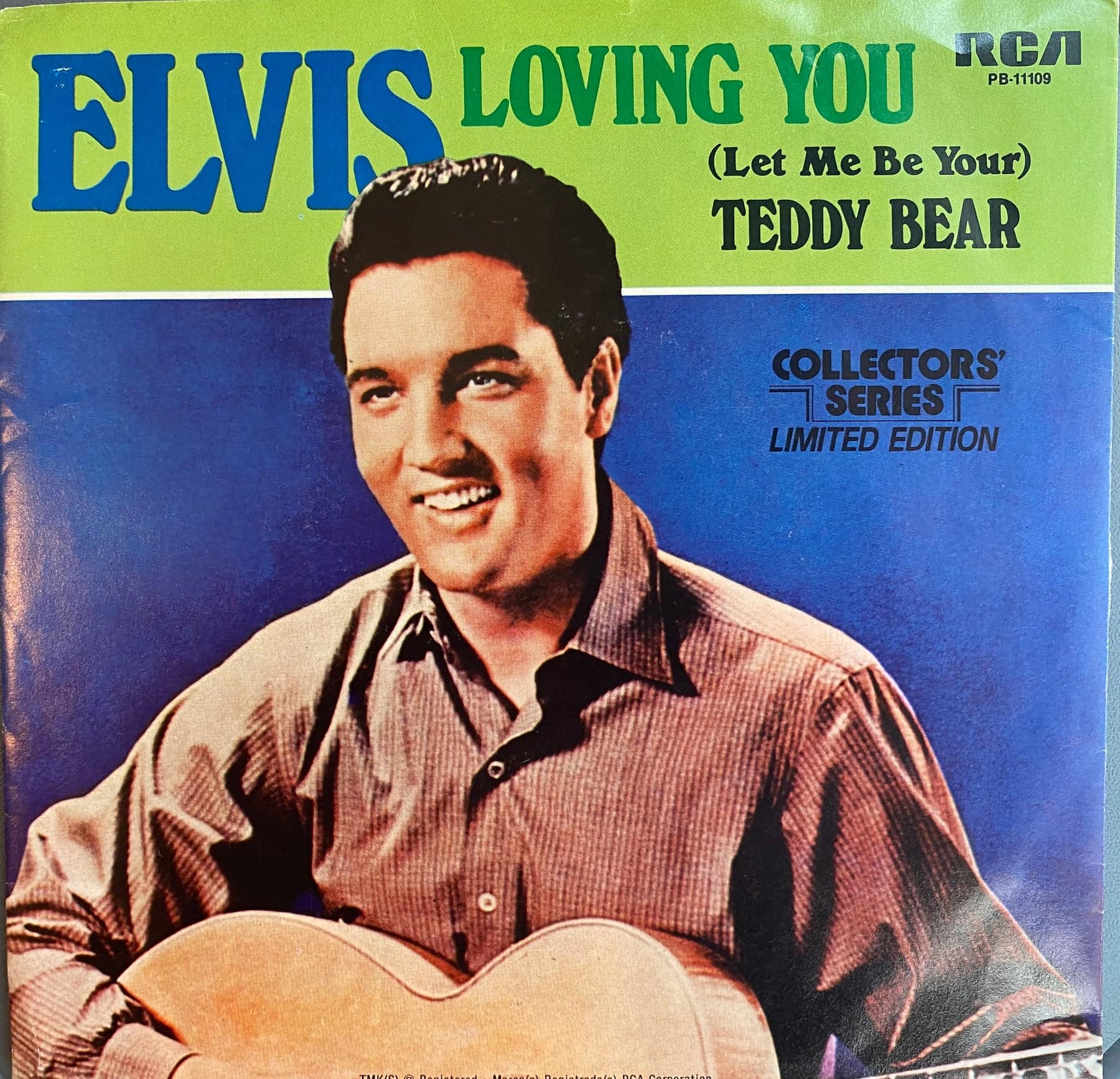 Elvis Presley - Loving you,Let me be your teddy bear 45 – Blazing Music