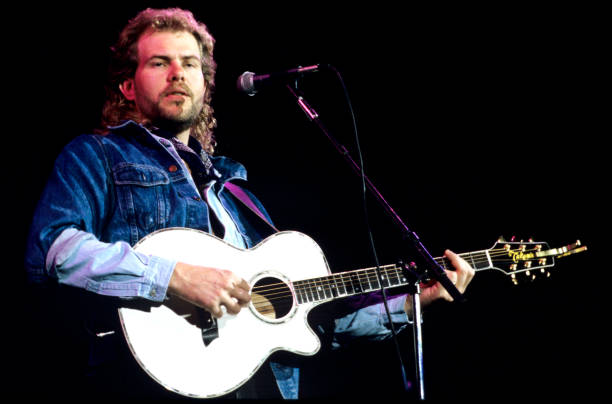 Toby Keith performs at Shoreline Amphitheatre on October 14, 1993 in Mountain View California.