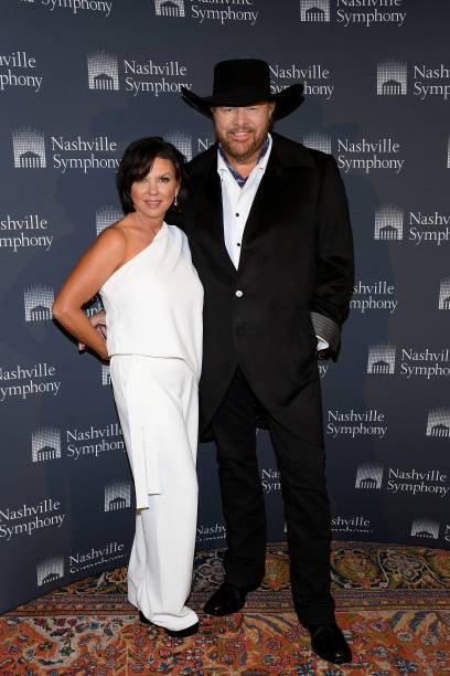 Tricia Lucus and Toby Keith attend the 34th Annual Nashville Symphony Ball at Schermerhorn Symphony Center on December 8, 2018 in Nashville,...